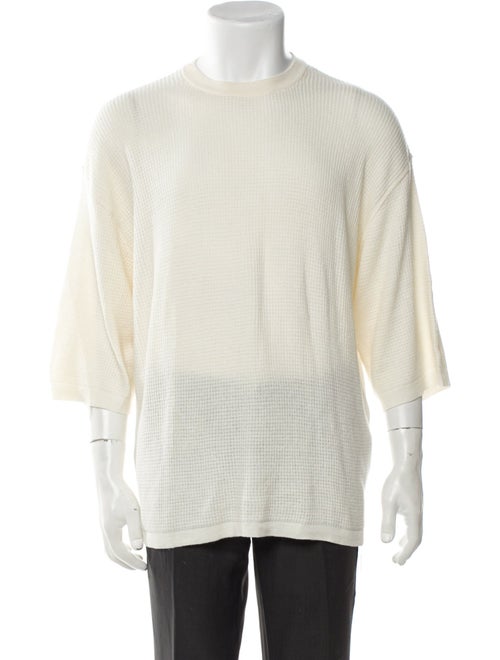 Zegna x The Elder Statesman Crew Neck Long Sleeve Pullover