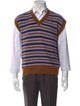 Zegna x The Elder Statesman Cashmere Striped Sweater Vest