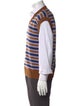 Zegna x The Elder Statesman Cashmere Striped Sweater Vest