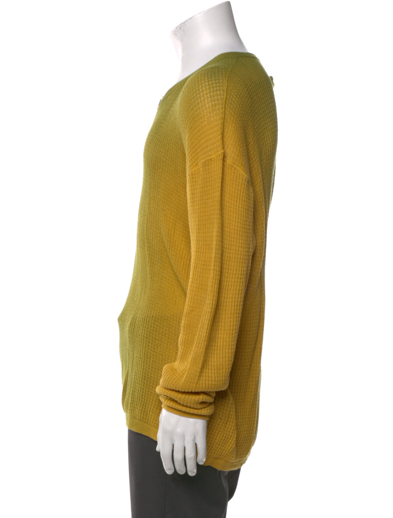 Zegna x The Elder Statesman Crew Neck Long Sleeve Pullover
