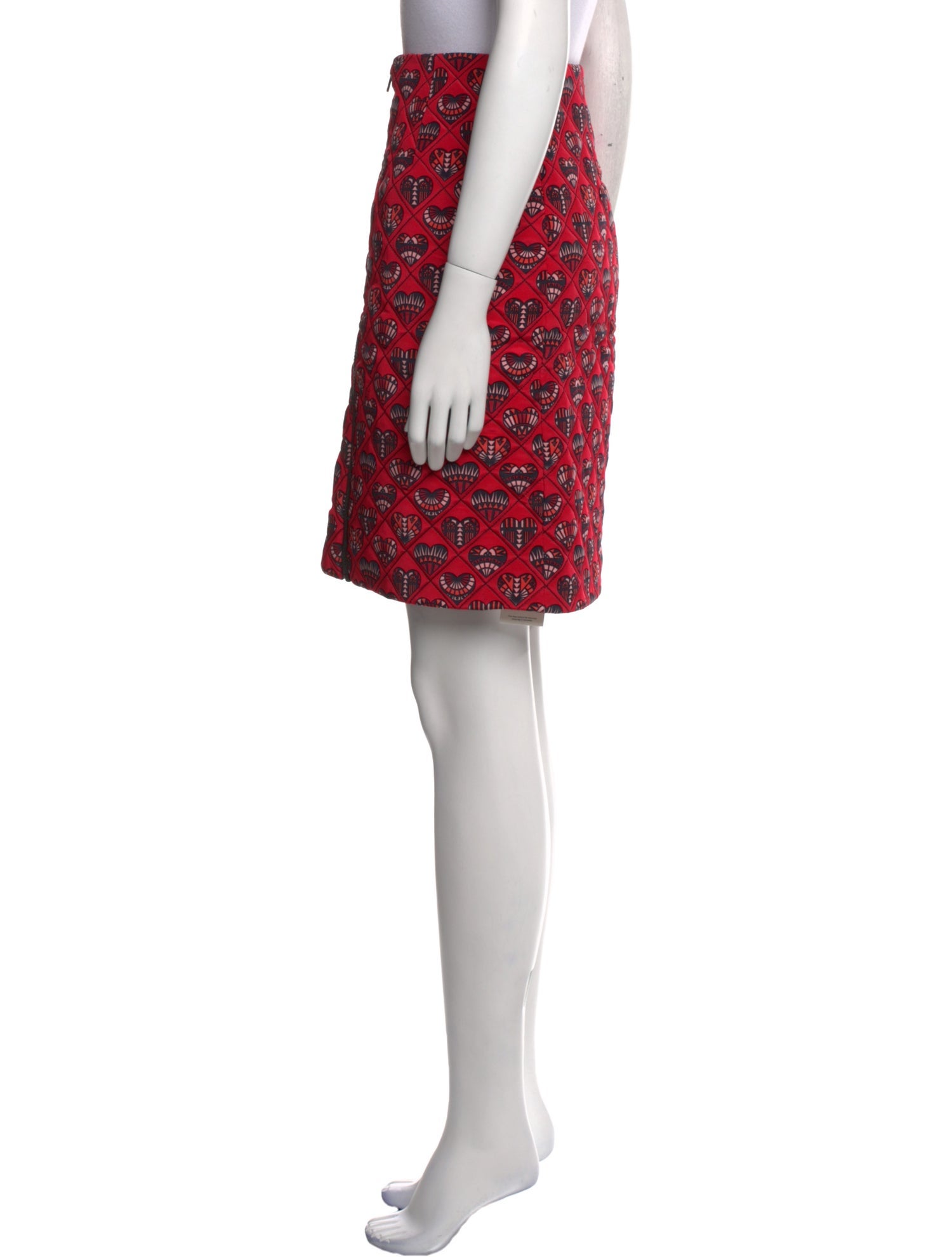 Holly Fulton Silk Knee-Length Skirt
