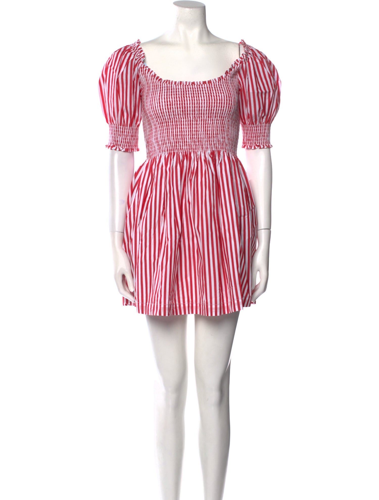 入荷nowオンラインストア Hill Dresses Red - Tags w/ Dress Mini Striped Home House ワンピース