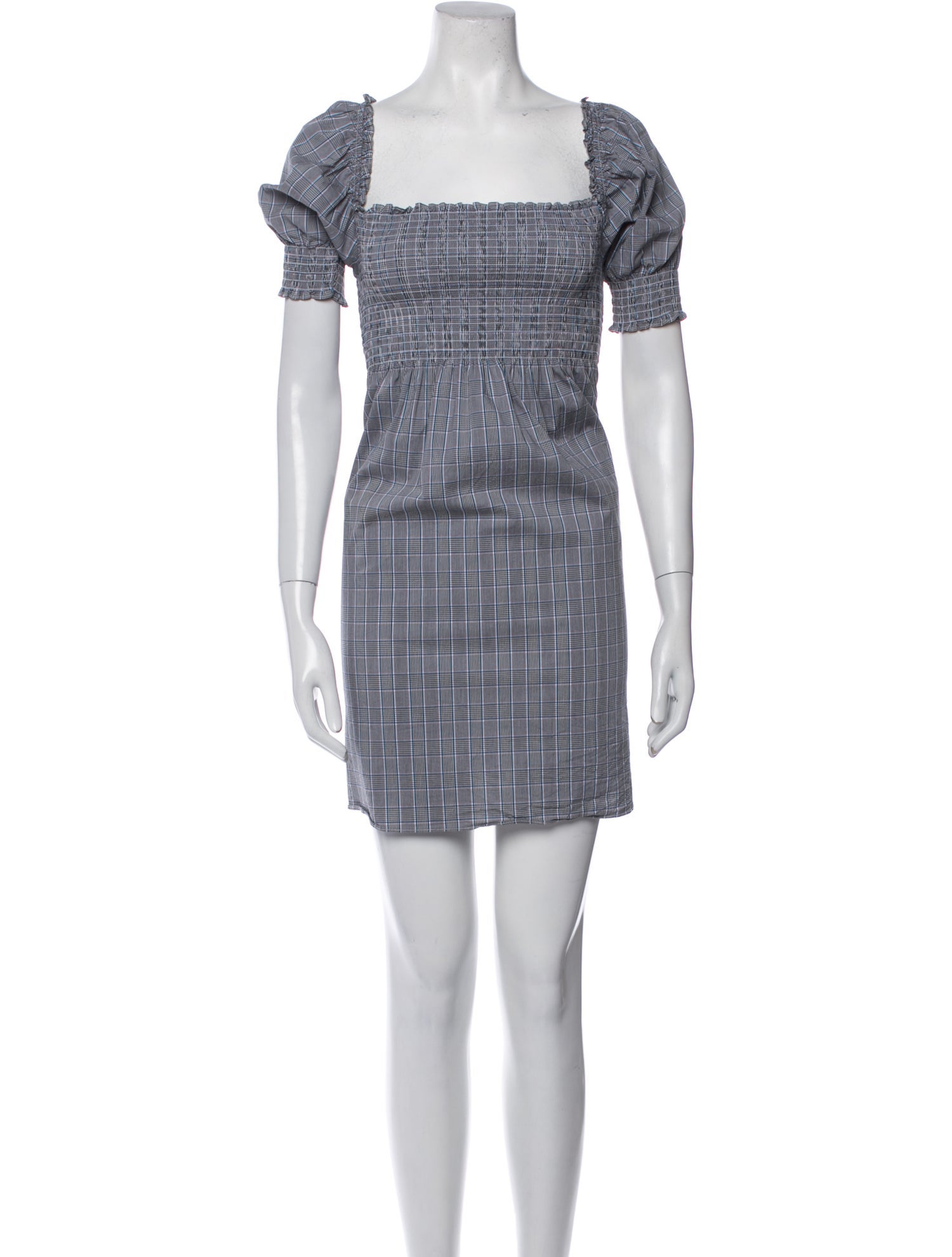 Hill House Home Plaid Print Midi Length Skirt