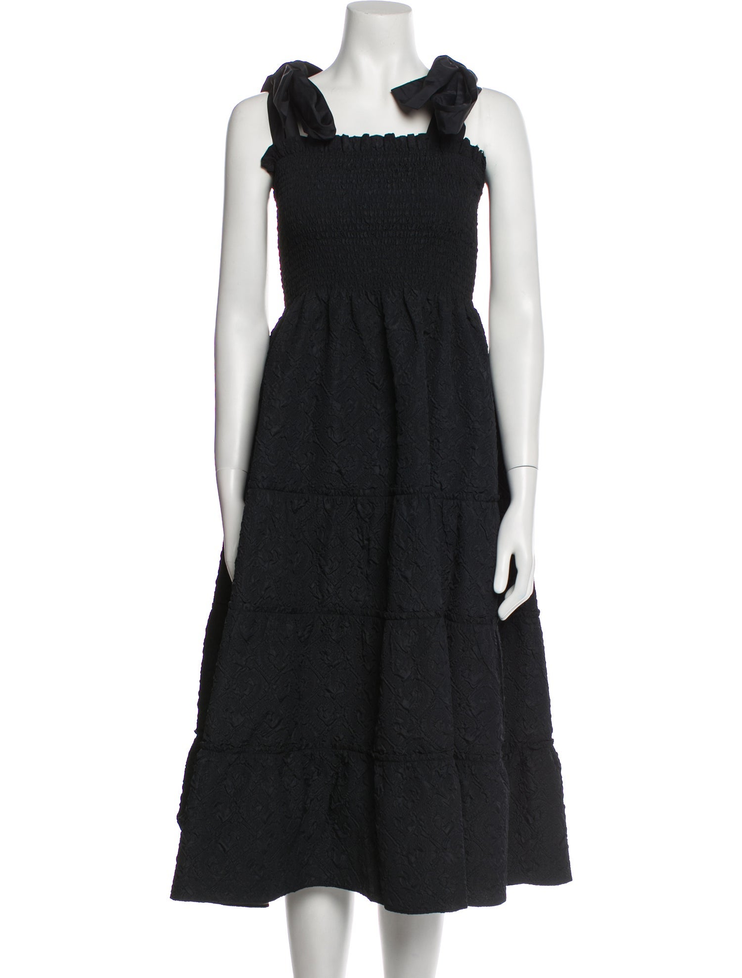 Hill House Home Square Neckline Knee-Length Dress