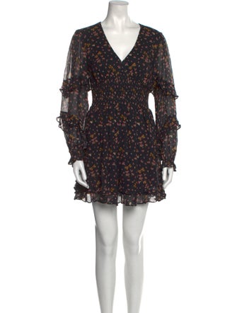 Hill House Home Floral Print Mini Dress