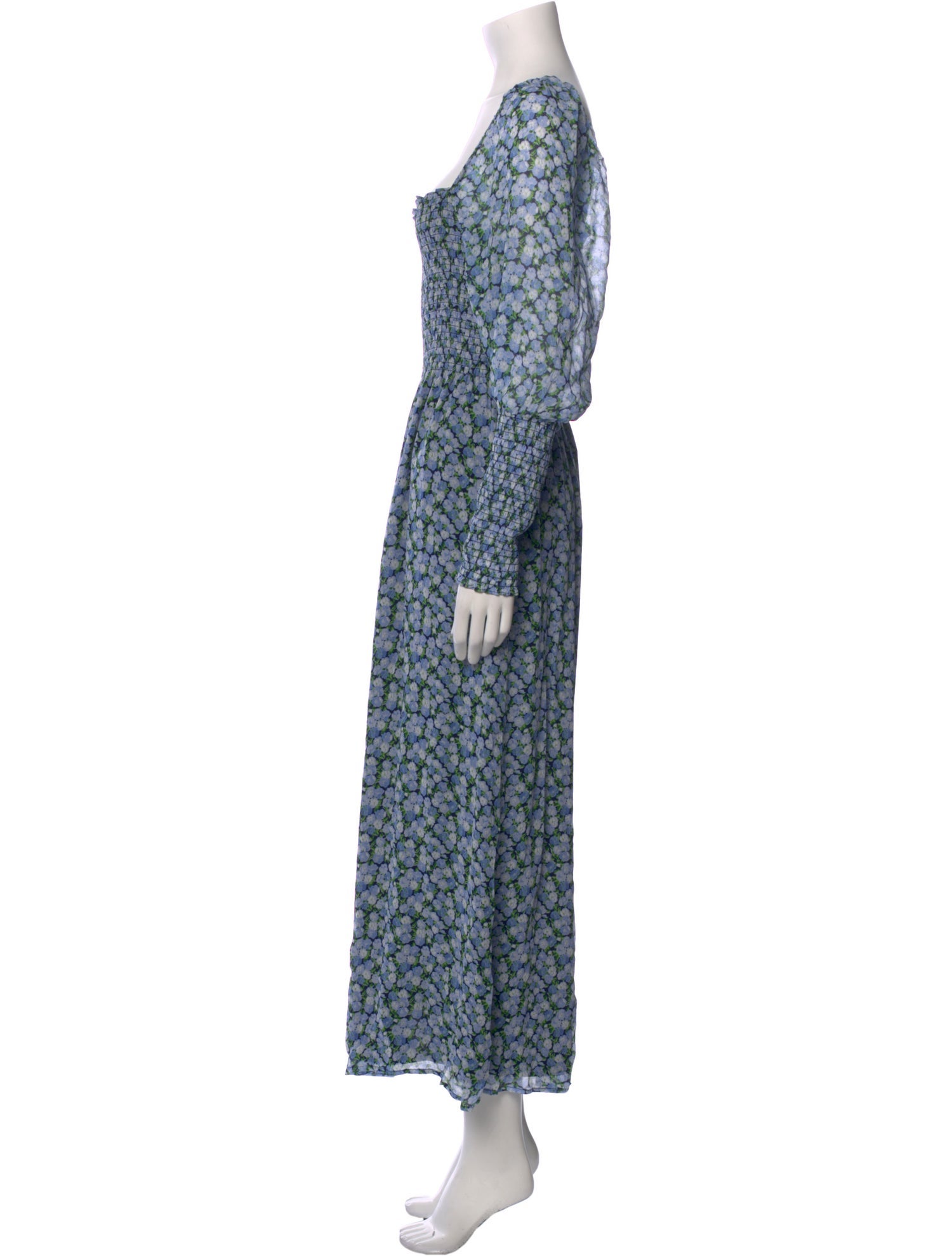 Hill House Home Floral Print Long Dress w/ Tags