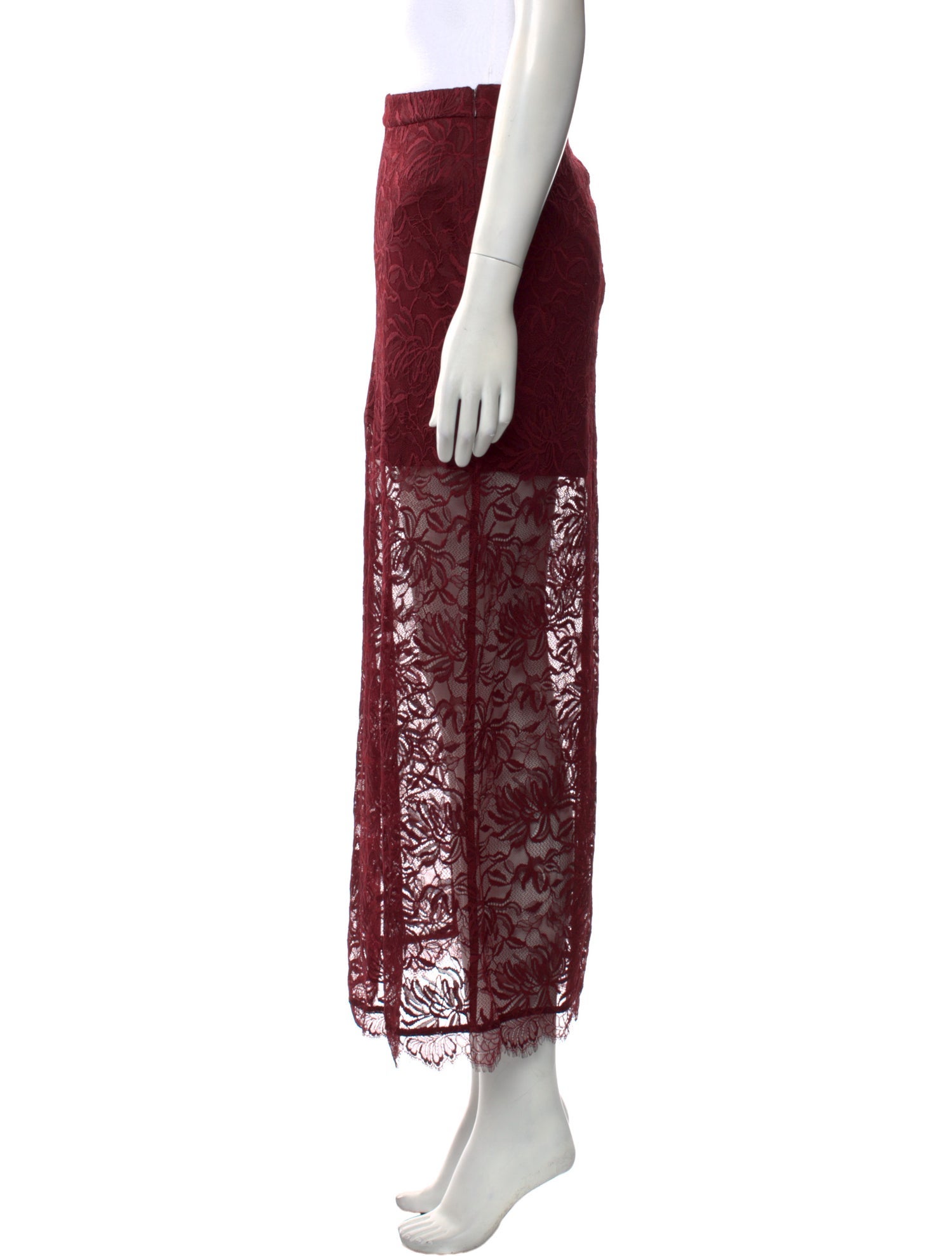Hill House Home Lace Pattern Midi Length Skirt w/ Tags