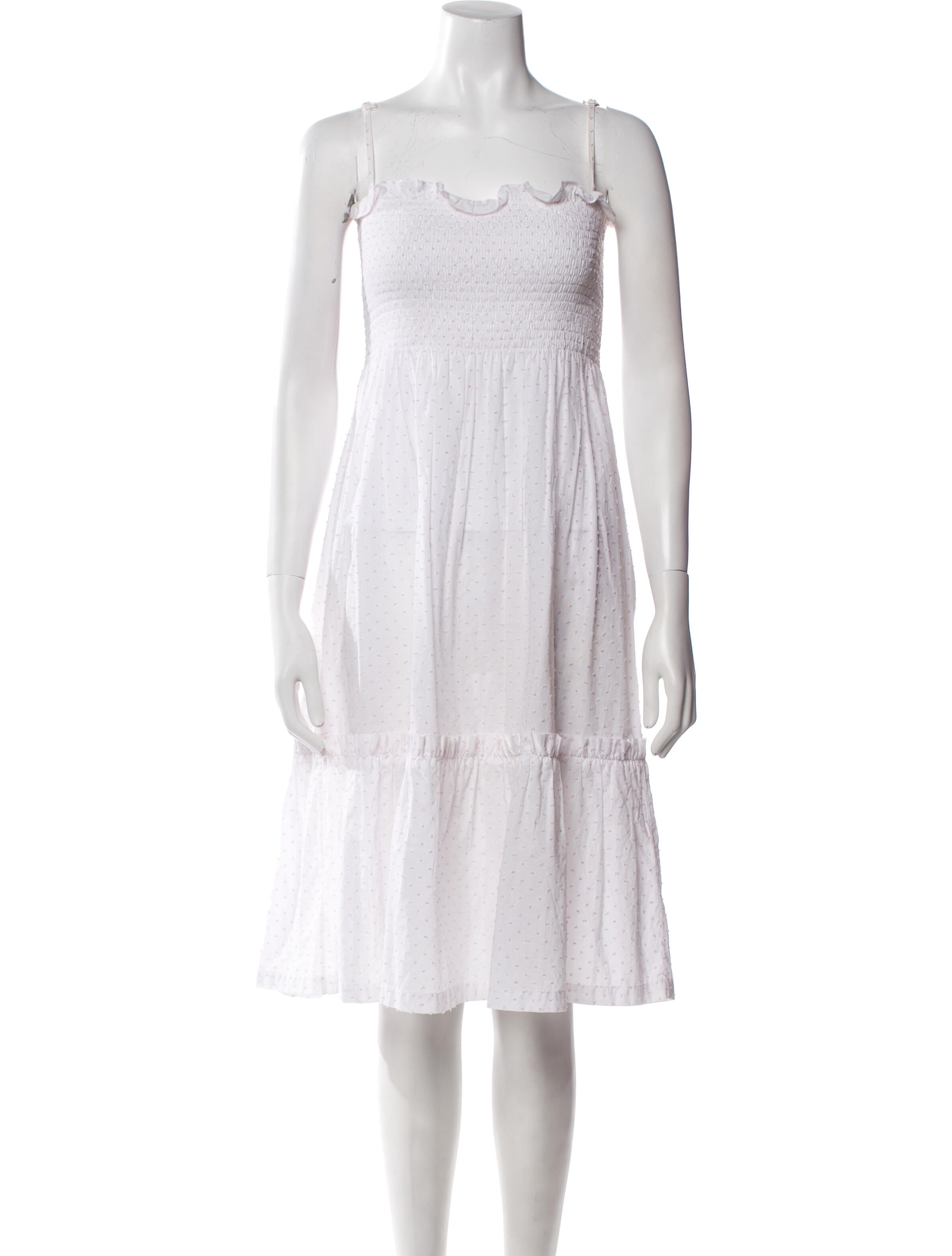 Hill House Home Square Neckline Knee-Length Dress