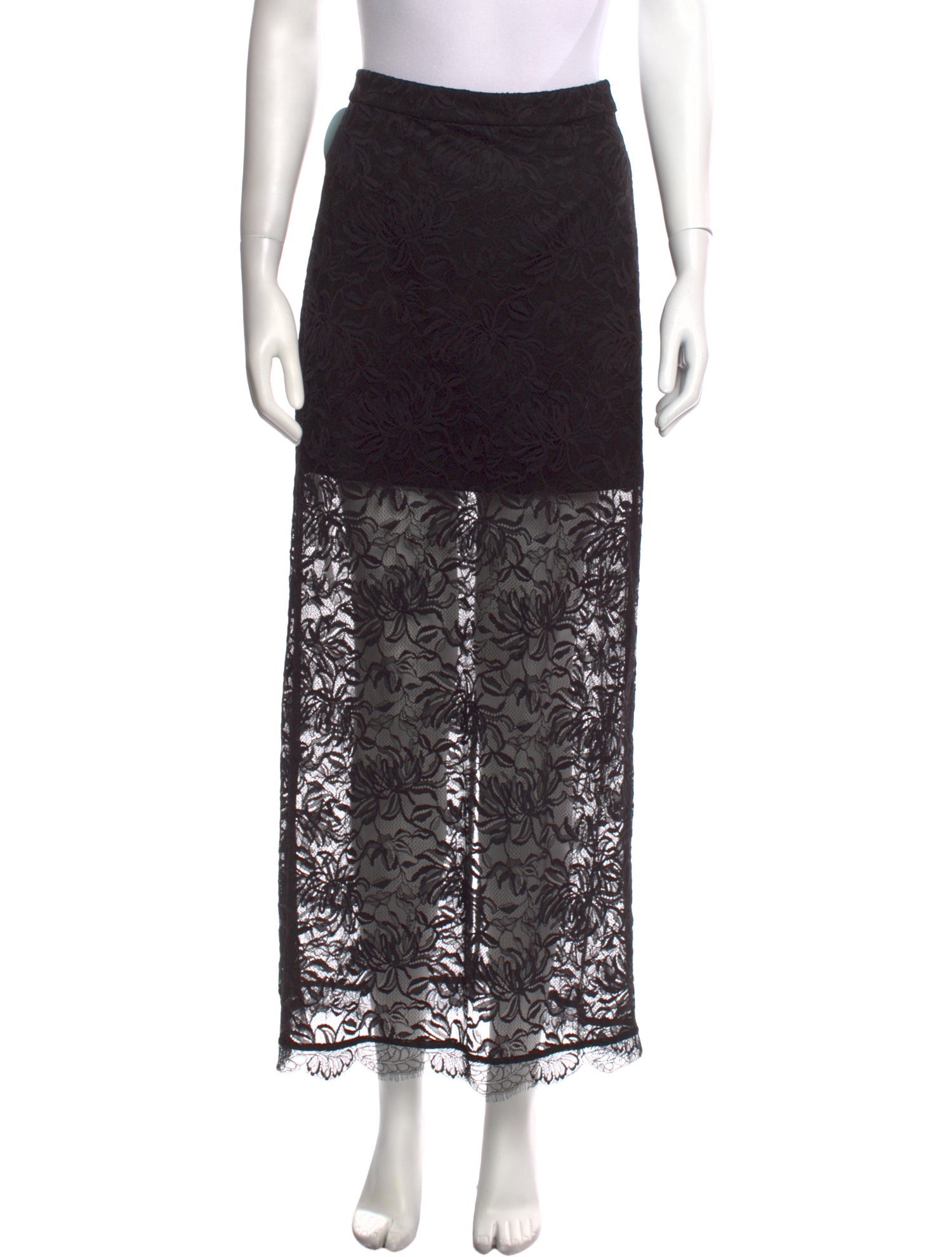 Hill House Home Lace Pattern Midi Length Skirt w/ Tags