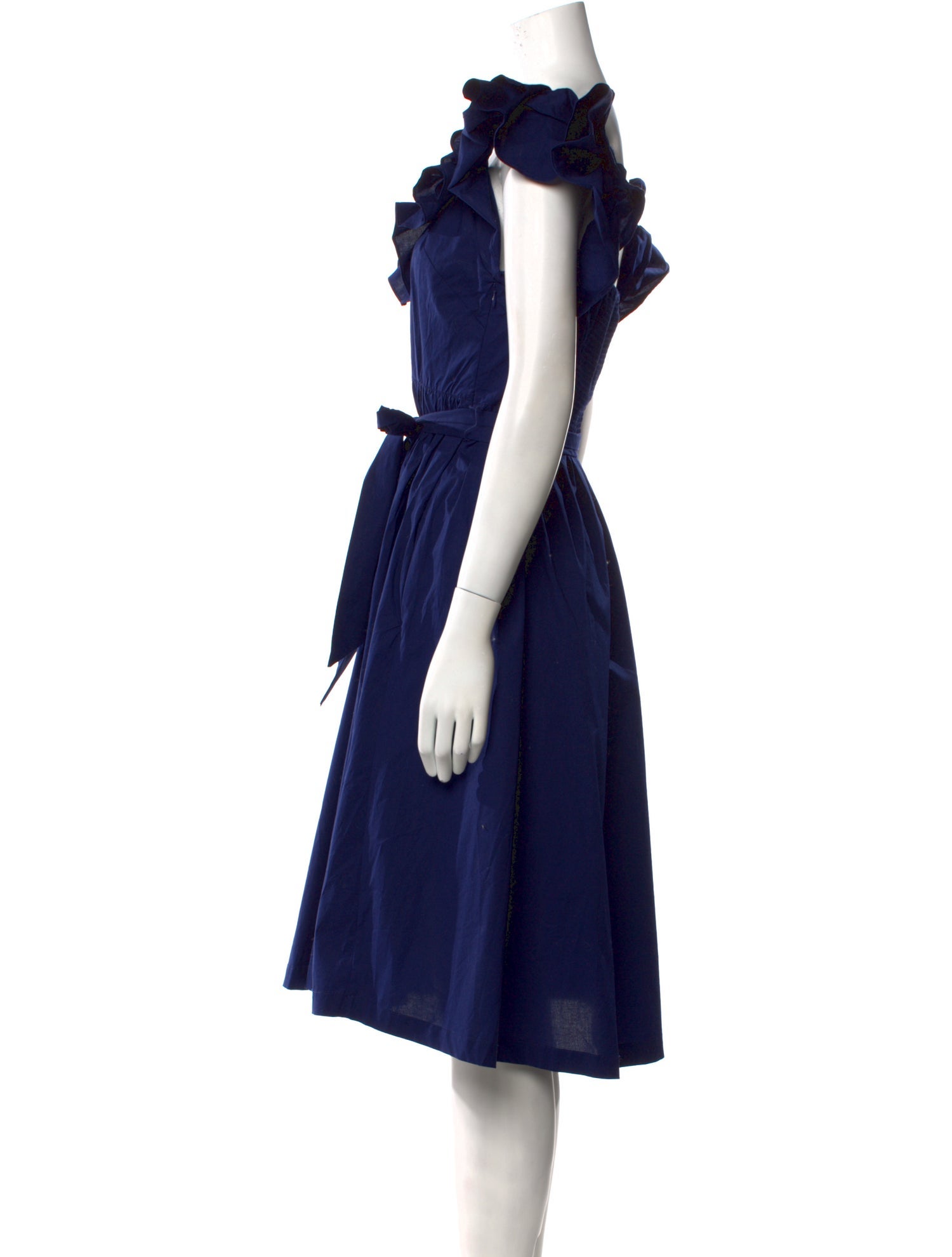 Hill House Home Off-The-Shoulder Midi Length Dress