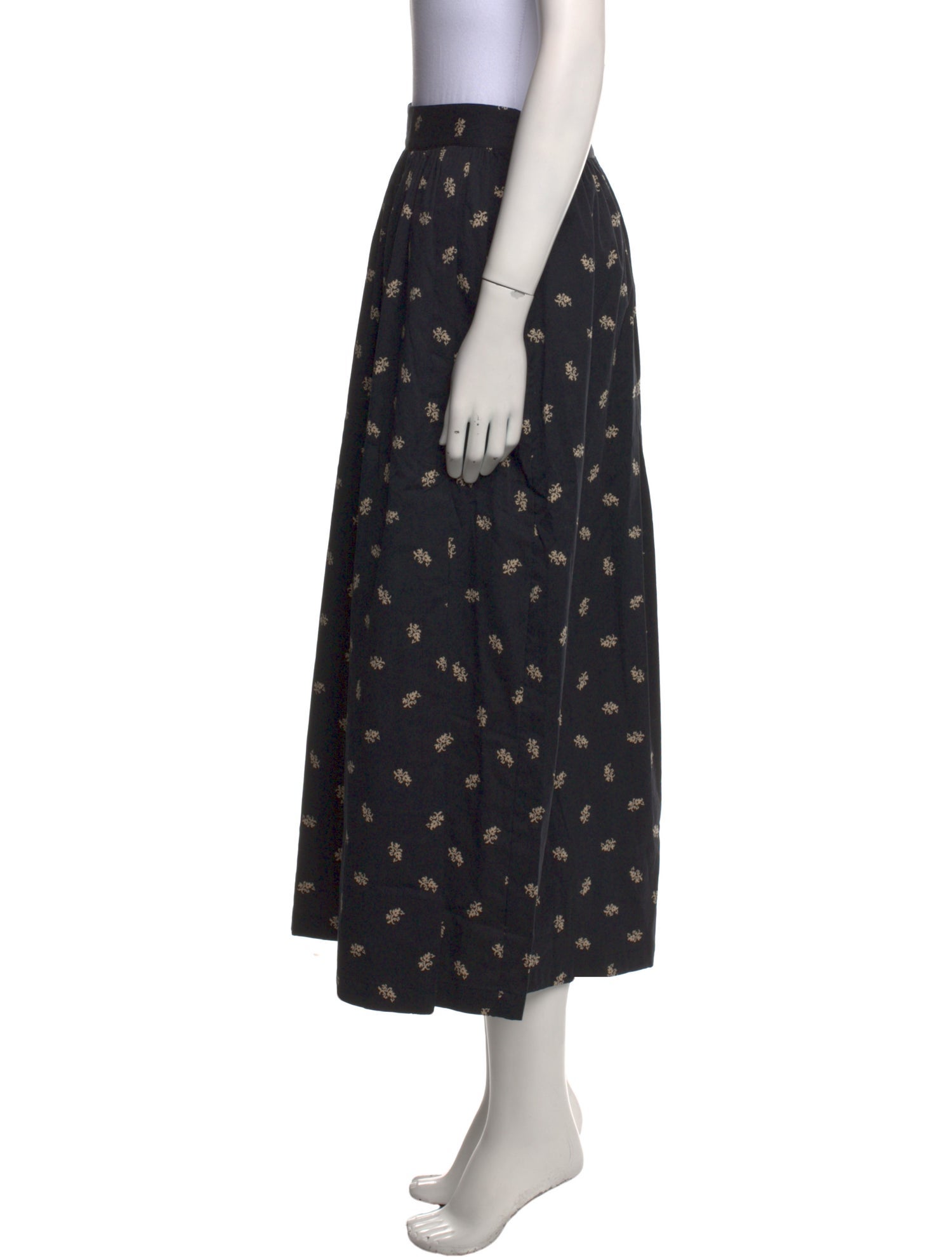 Hill House Home Printed Midi Length Skirt