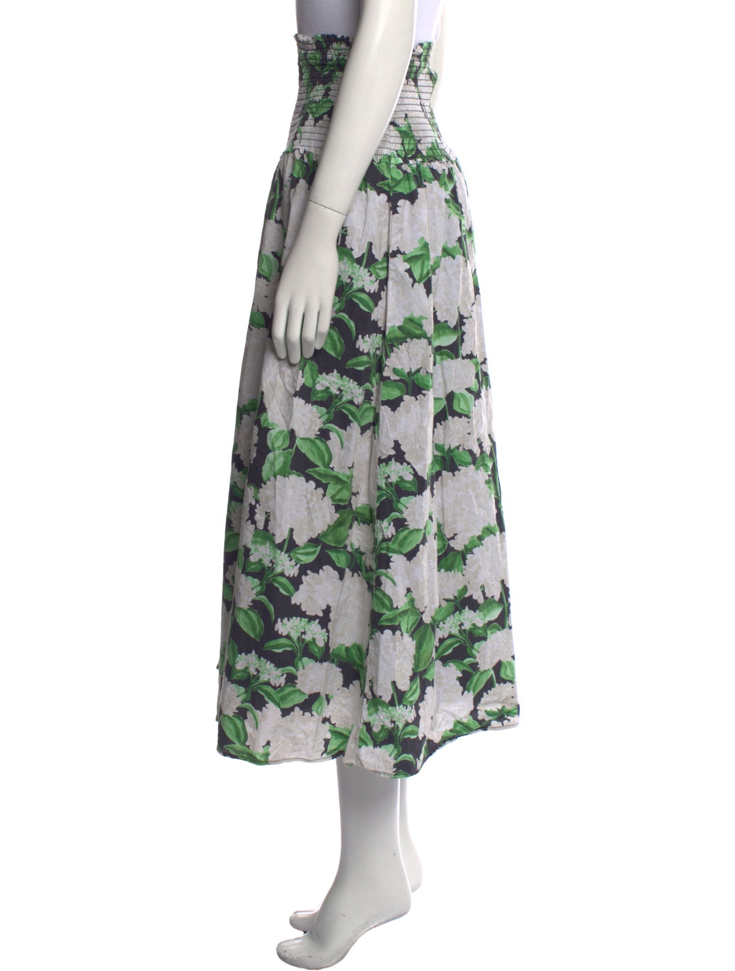 Hill House Home Floral Print Midi Length Skirt