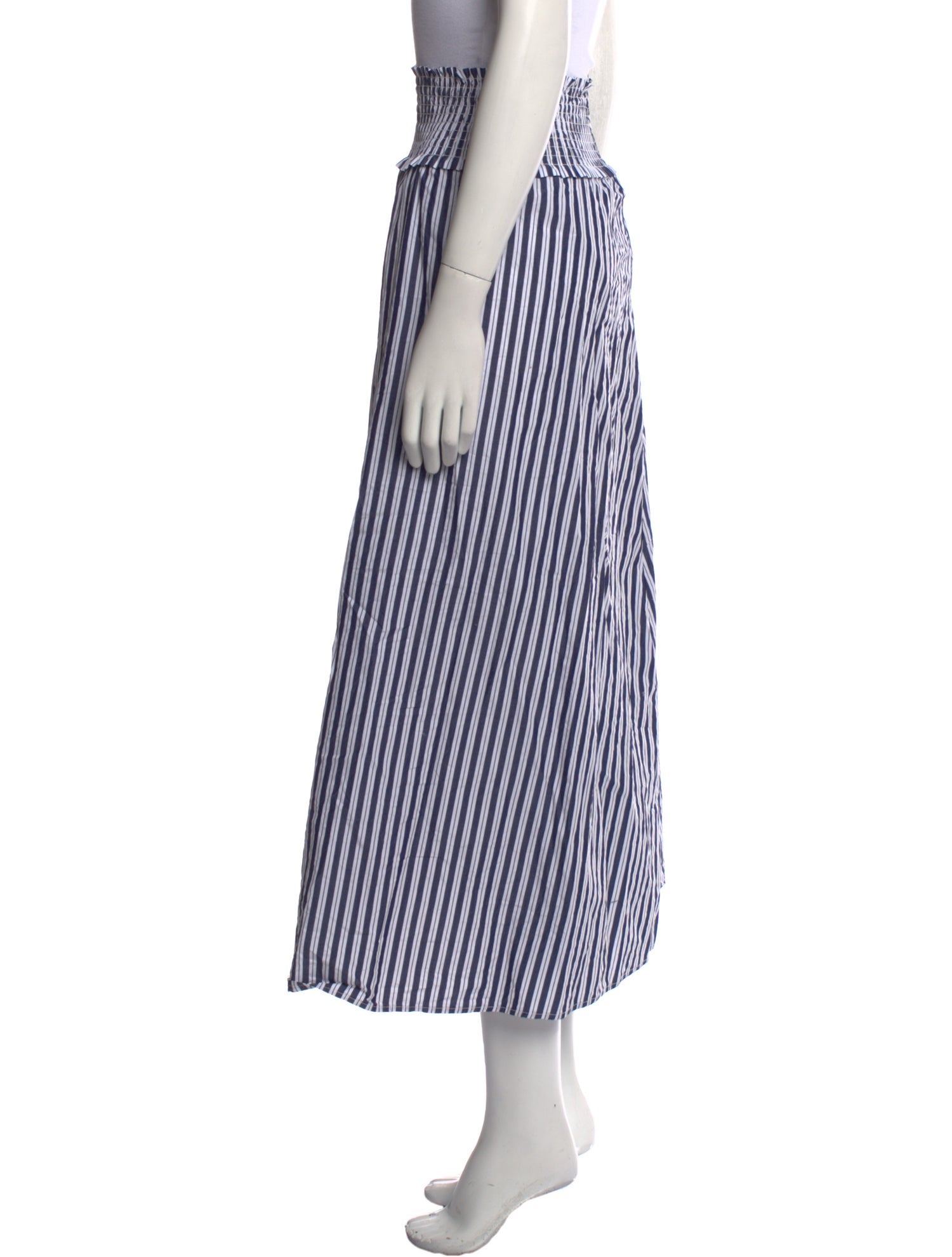 Hill House Home Striped Midi Length Skirt