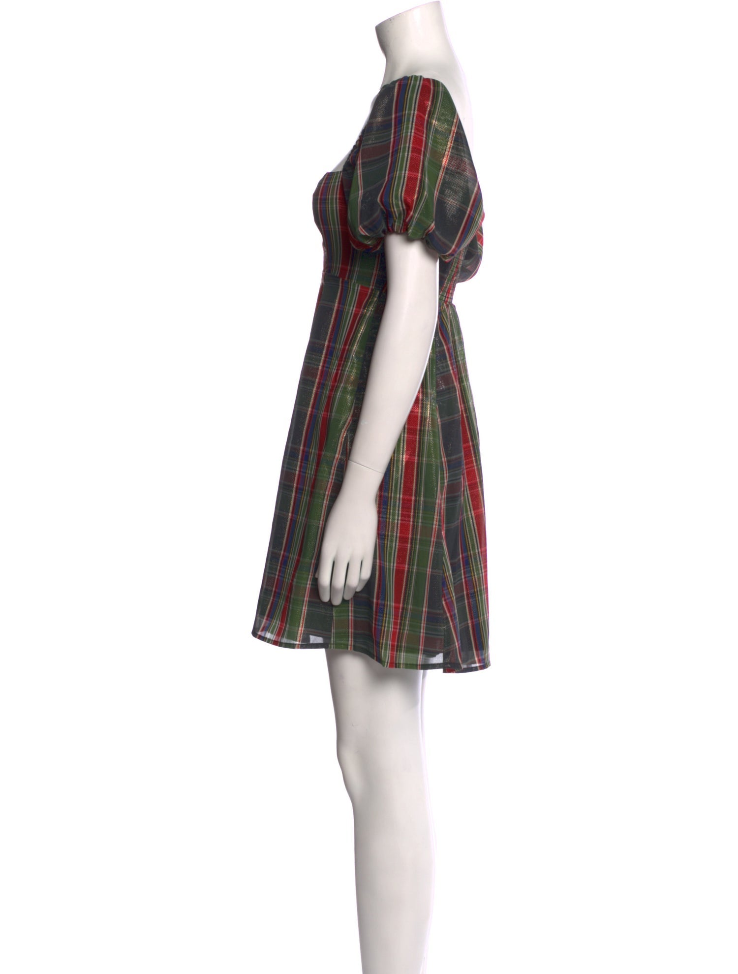 Hill House Home Plaid Print Mini Dress