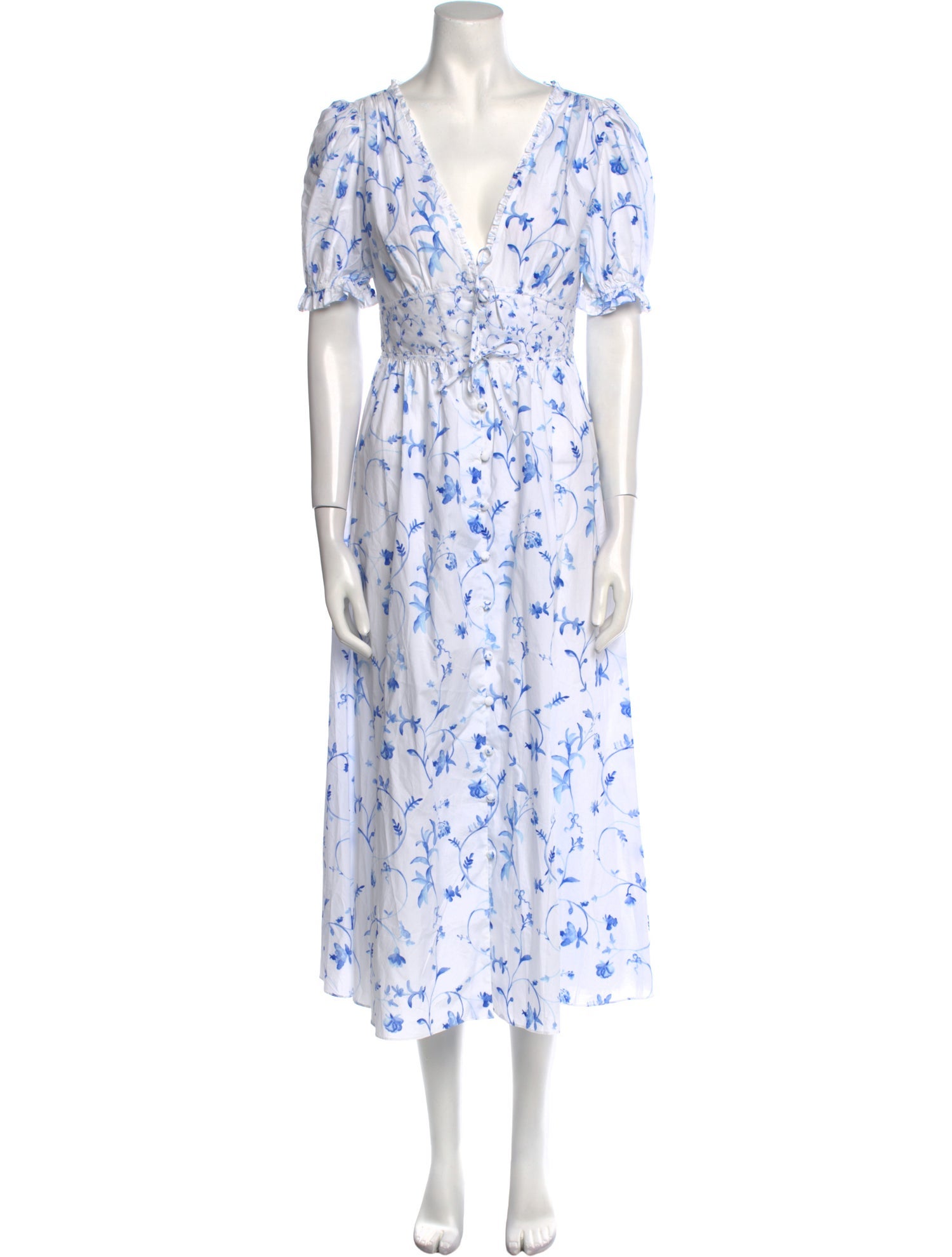 Hill House Home Floral Print Long Dress