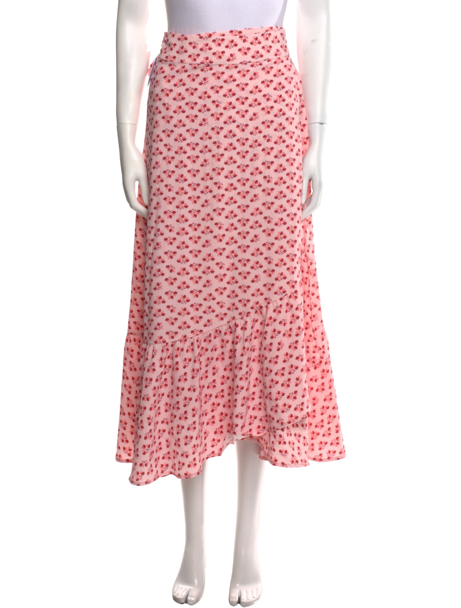 Hill House Home Floral Print Midi Length Skirt w/ Tags