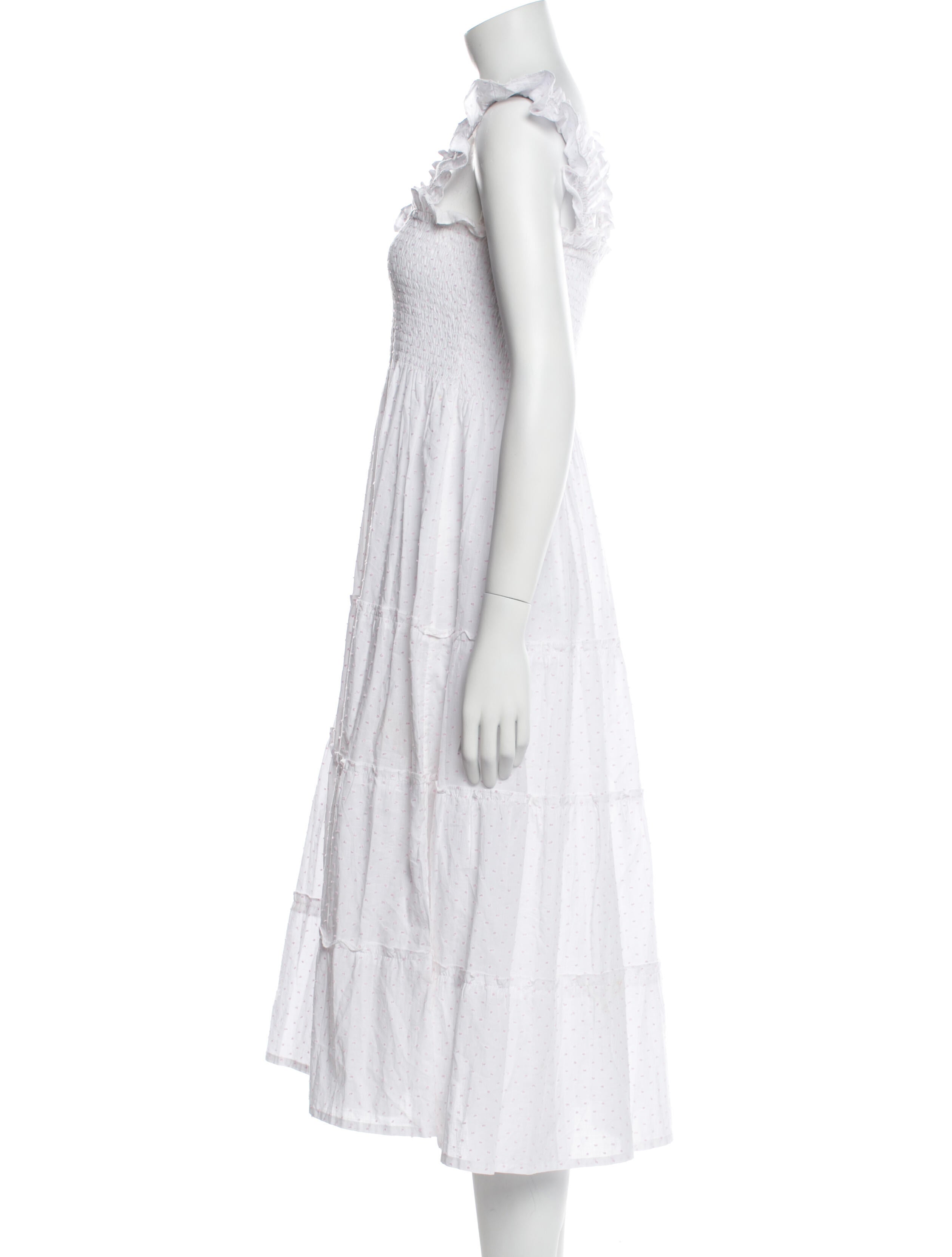 Hill House Home Square Neckline Midi Length Dress