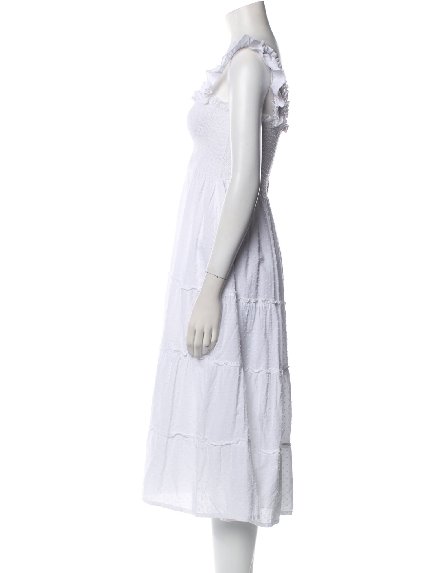 Hill House Home Square Neckline Midi Length Dress