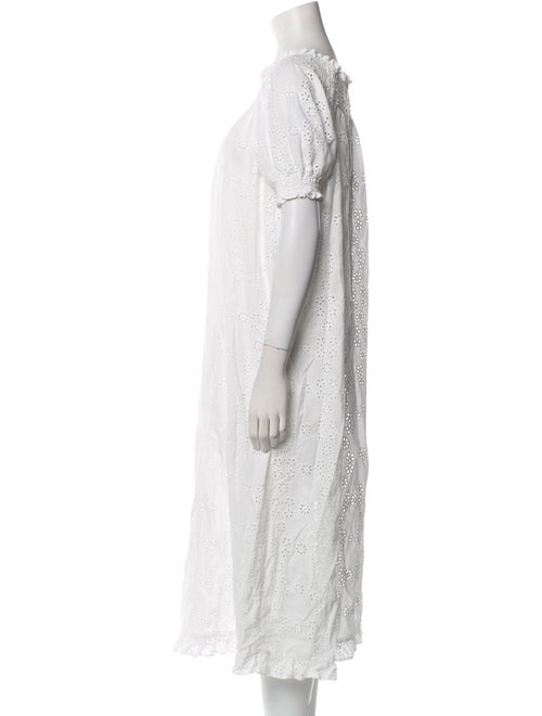 Hill House Home Crew Neck Midi Length Dress