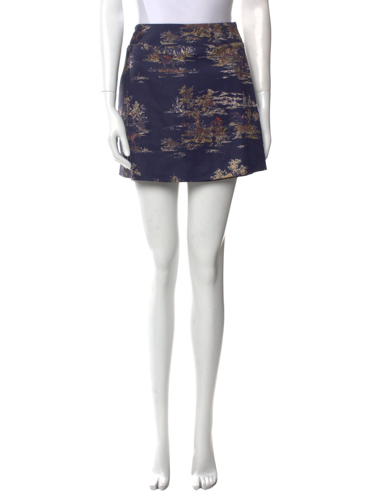 Hill House Home Floral Print Mini Skirt