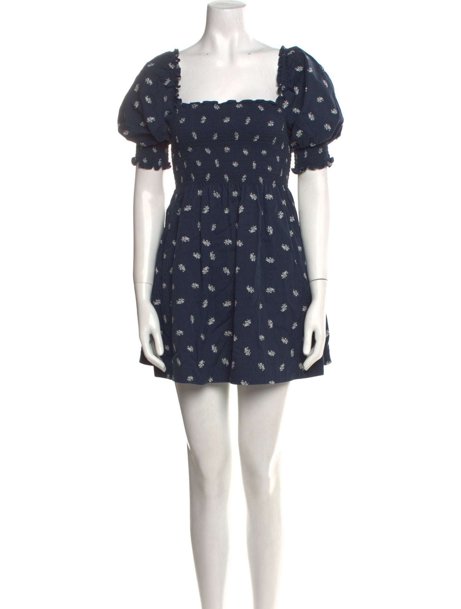 Hill House Home Floral Print Mini Dress