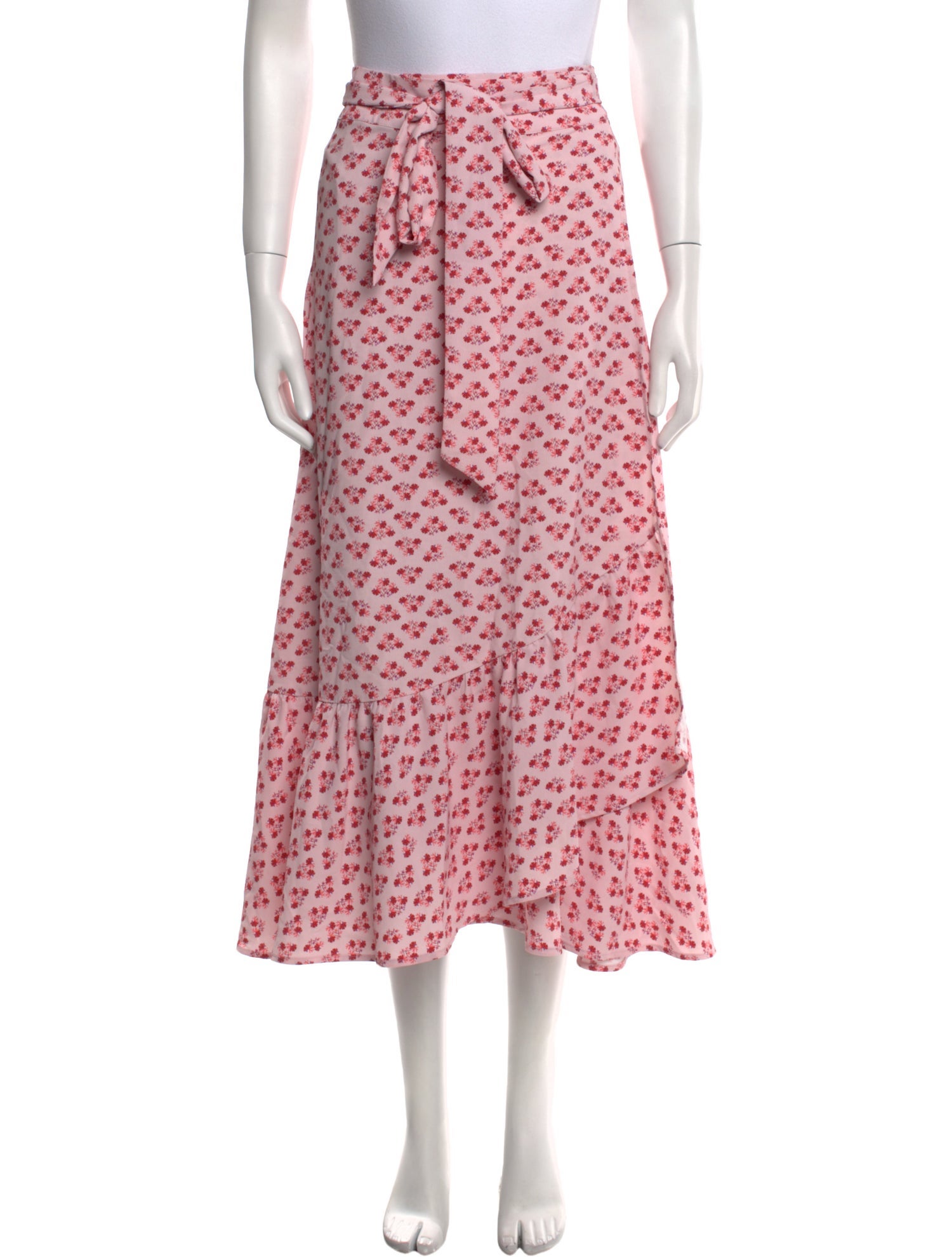 Hill House Home Printed Midi Length Skirt