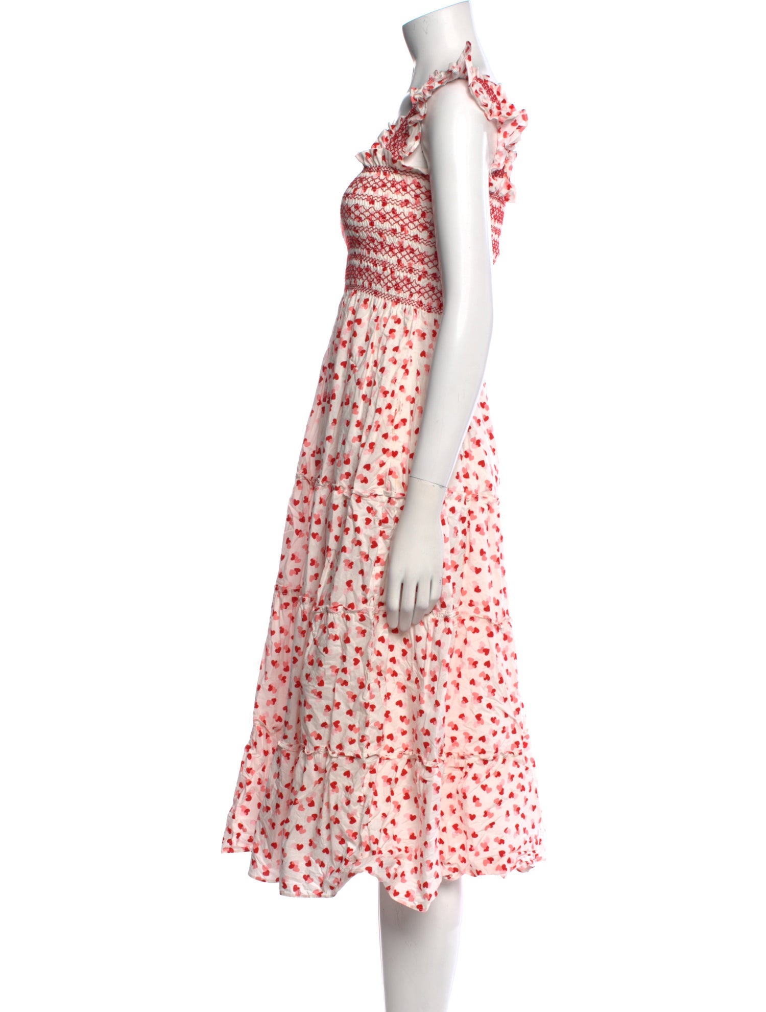 Hill House Home Printed Midi Length Dress