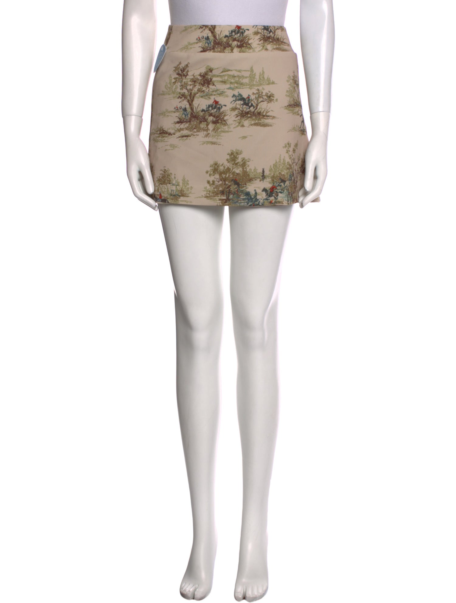 スカート CHRISTOPHER ESBER Women Mini Skirts 407682 24034080 GREY Christopher Esber Gray Arced Palm Miniskirt Christopher Esber