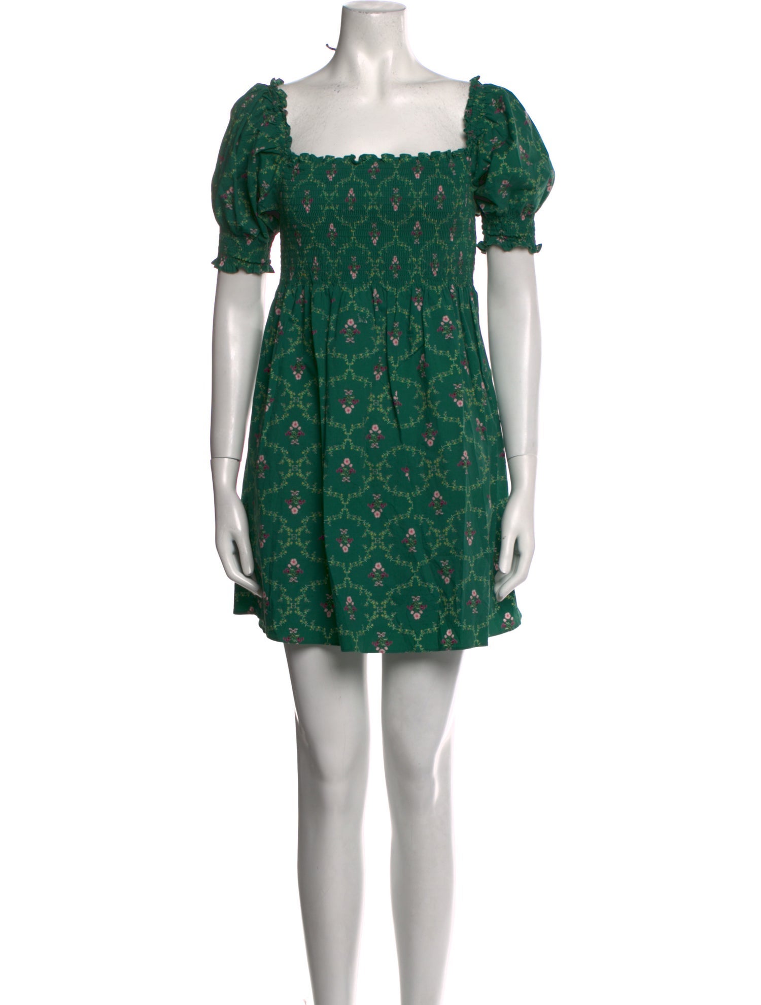 Hill House Home Floral Print Mini Dress