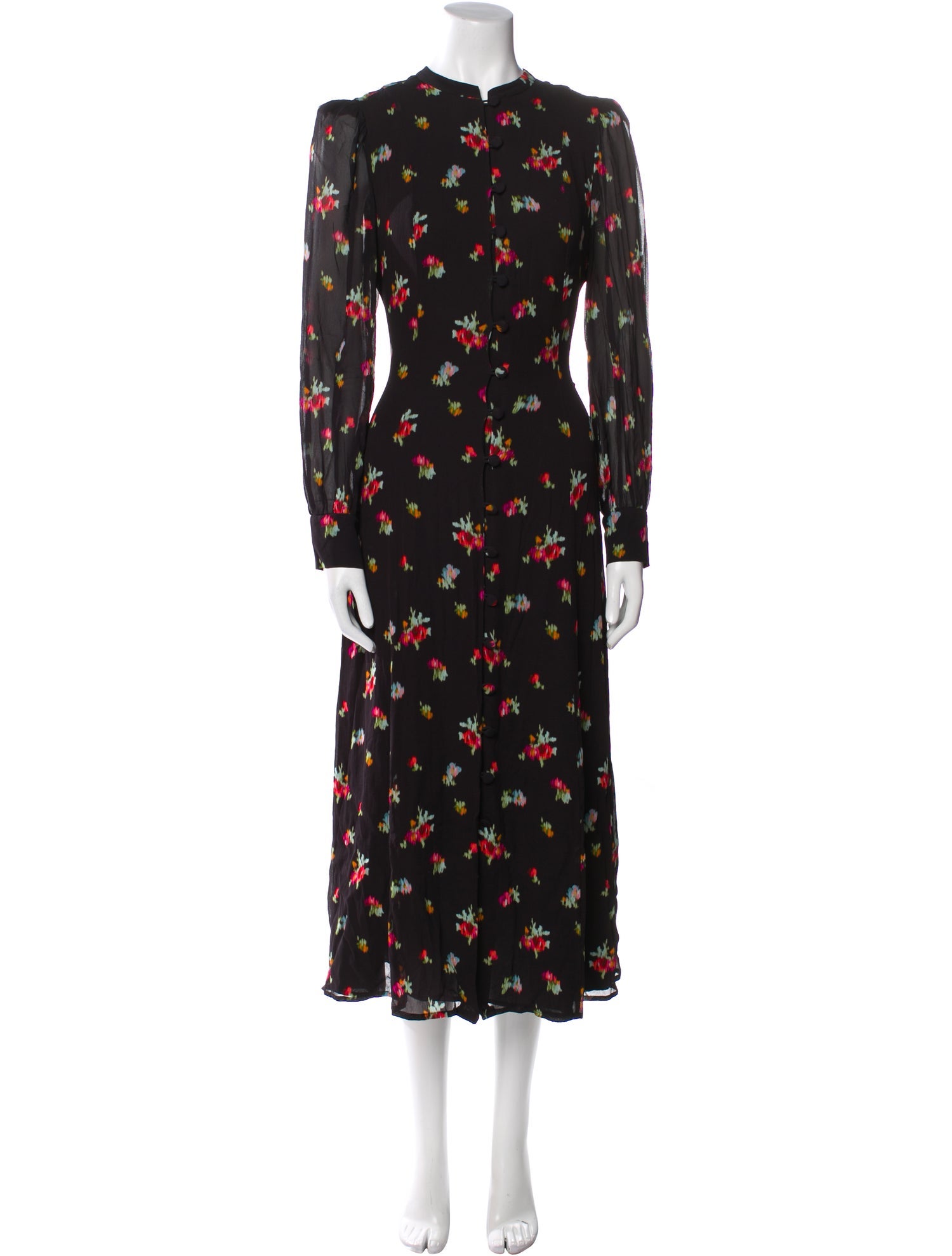 Hill House Home Floral Print Long Dress