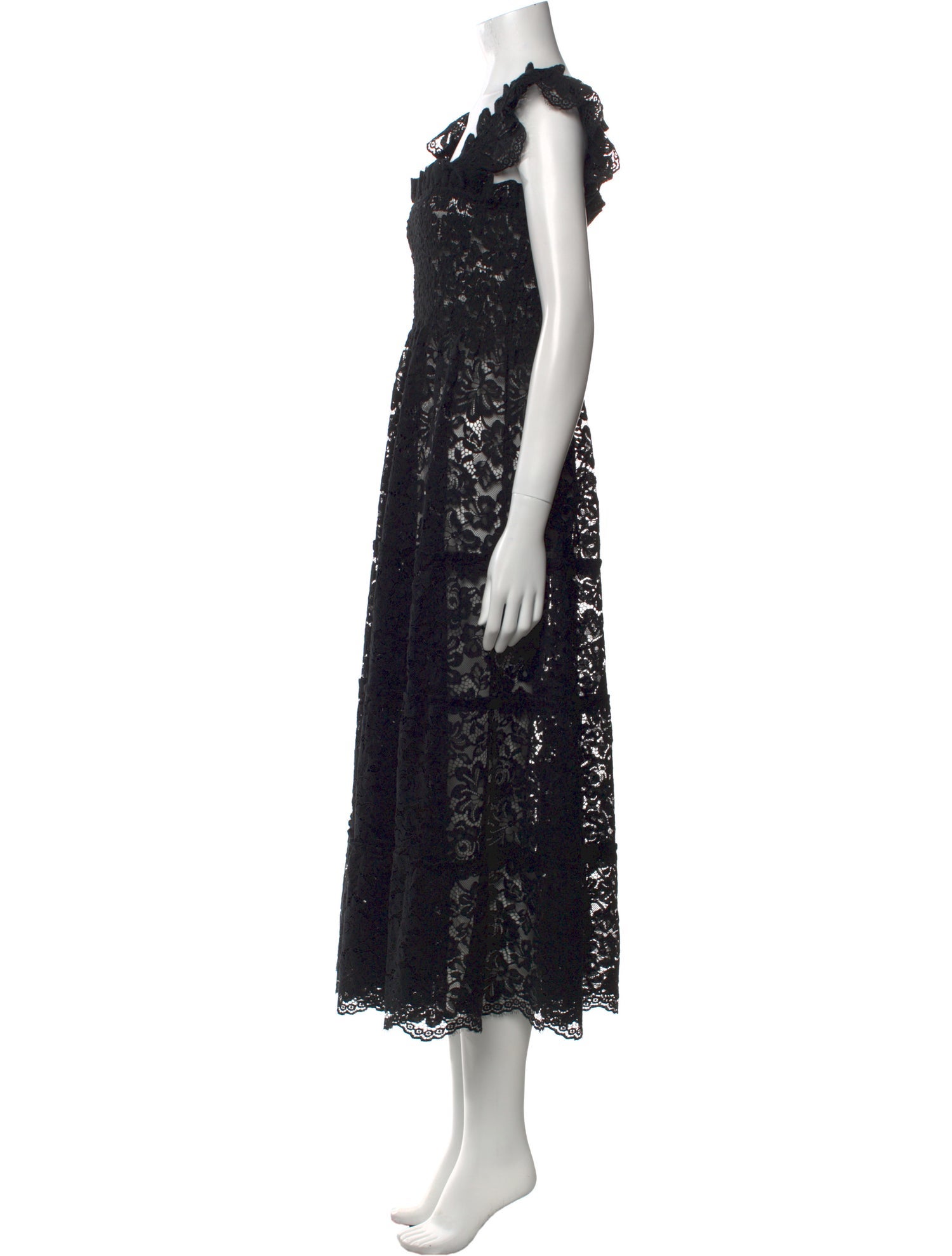 Hill House Home Lace Pattern Midi Length Dress w/ Tags