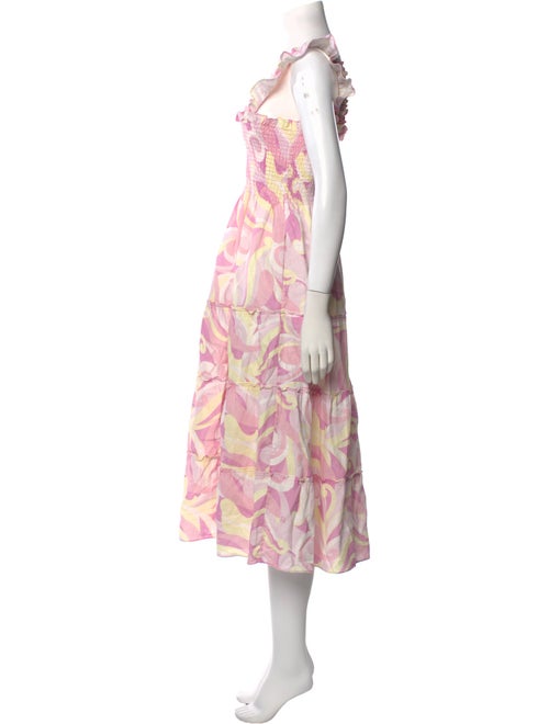 Hill House Home Linen Midi Length Dress