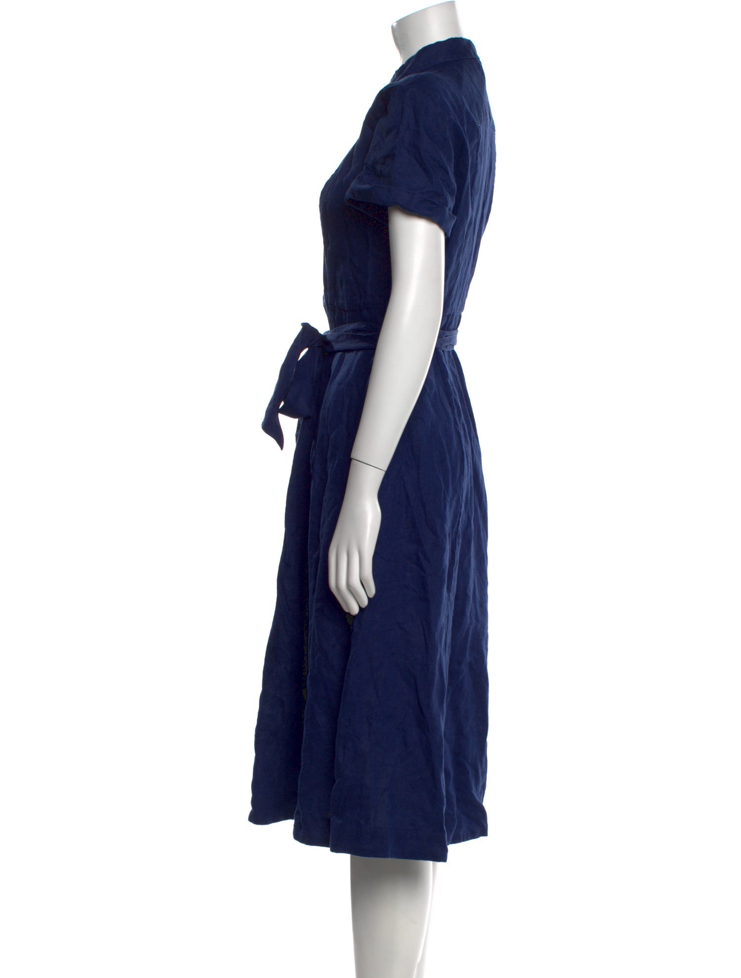 Hill House Home Linen Midi Length Dress