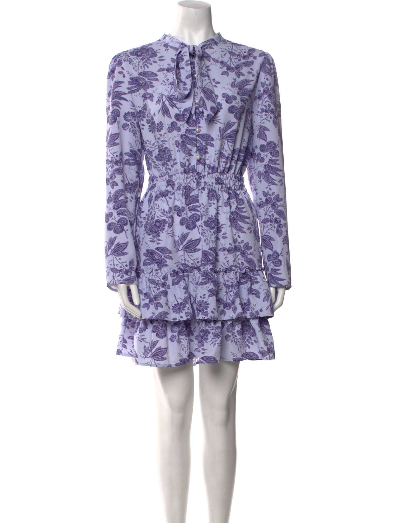 Hill House Home Floral Print Mini Dress