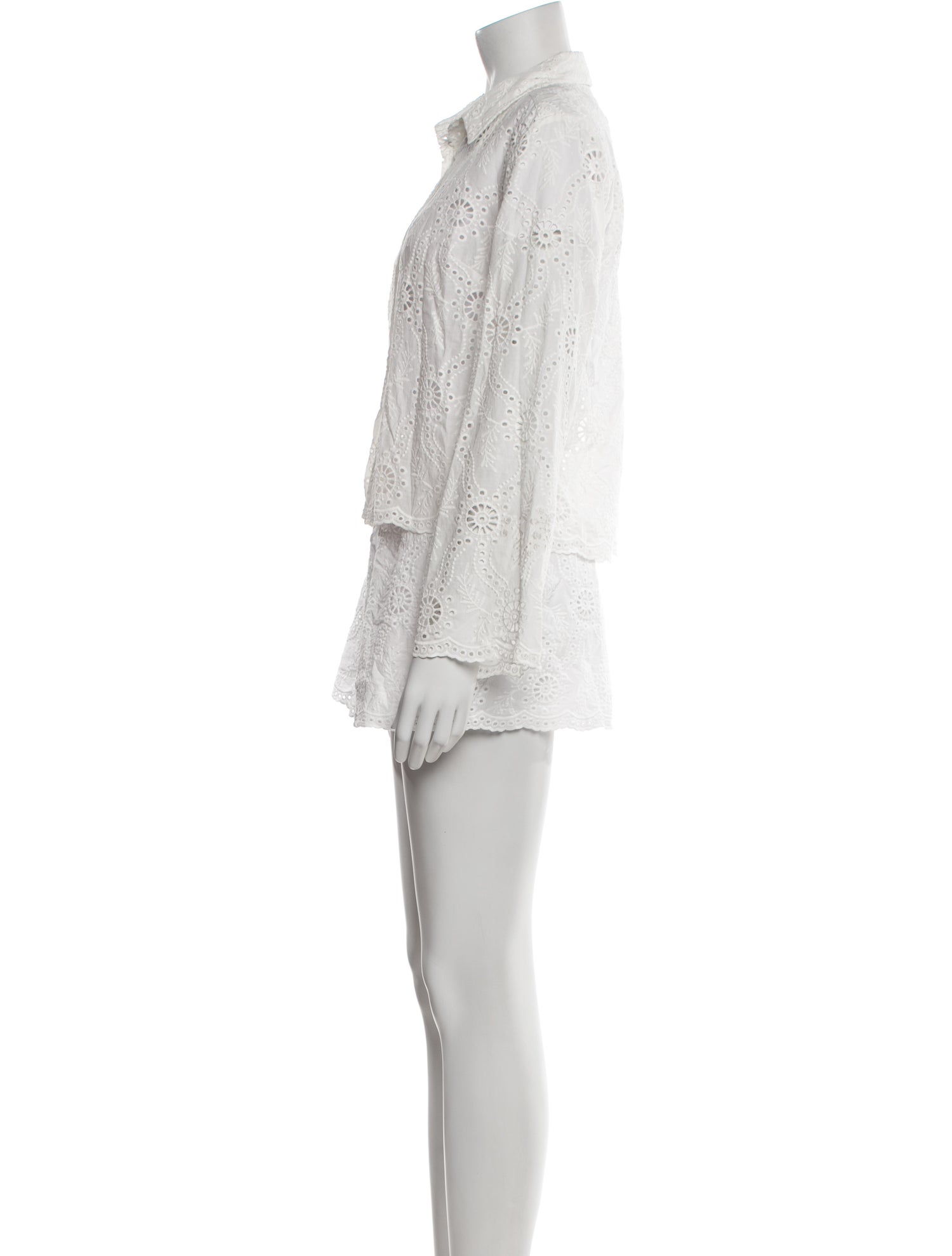 Hill House Home Lace Pattern Short Set