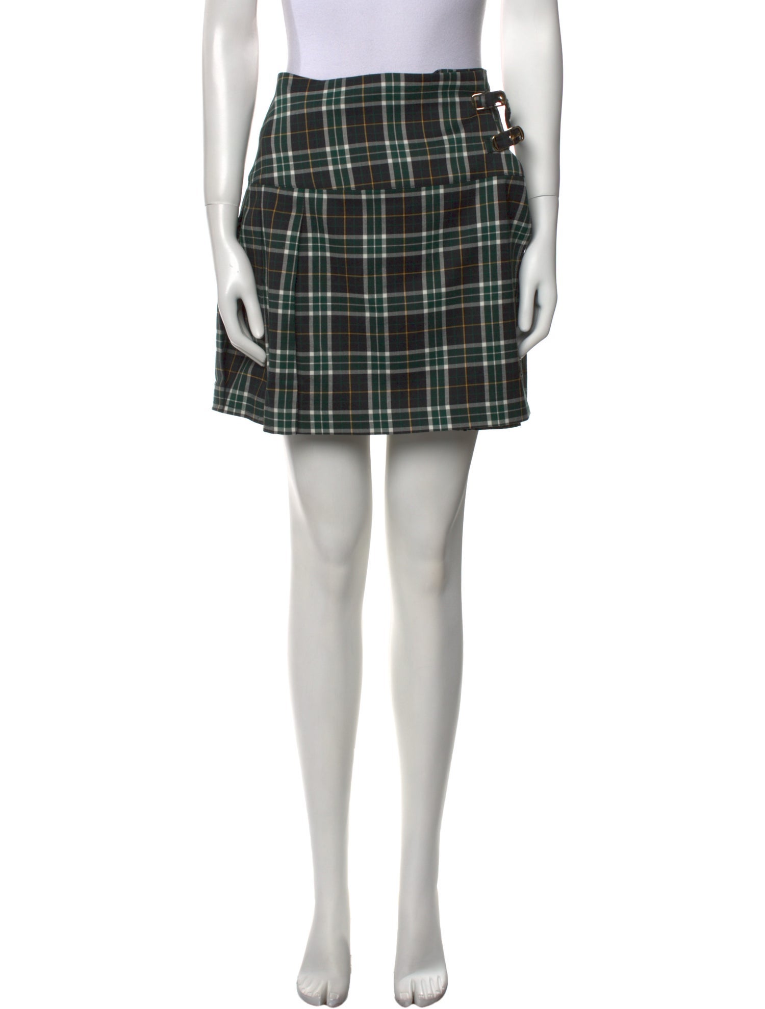 Hill House Home Plaid Print Mini Skirt