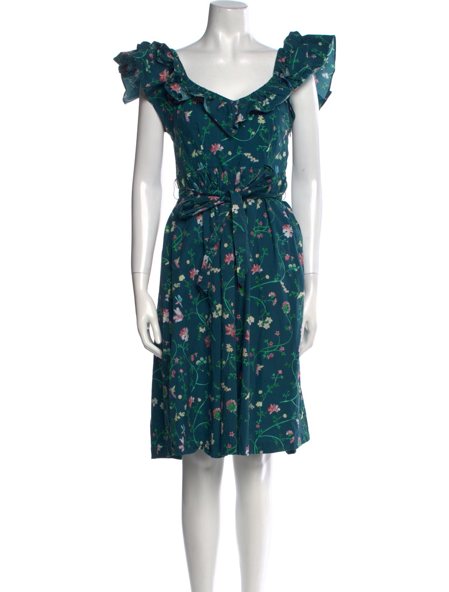 Hill House Home Floral Print Mini Dress