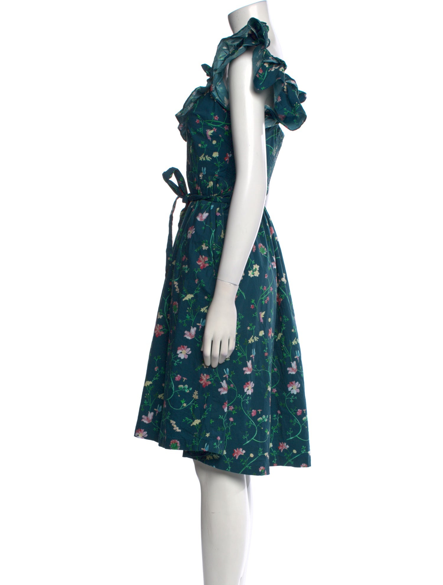 Hill House Home Floral Print Mini Dress