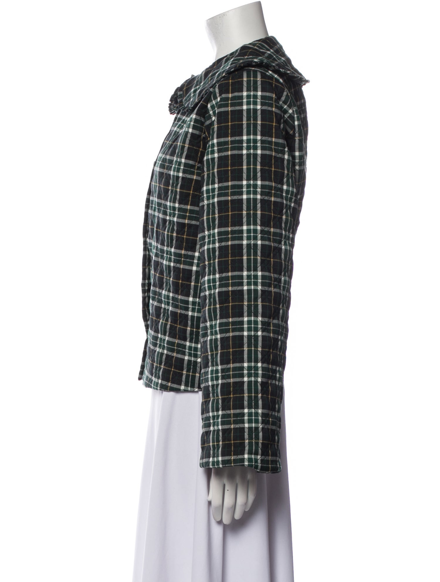 Hill House Home Plaid Print Evening Jacket