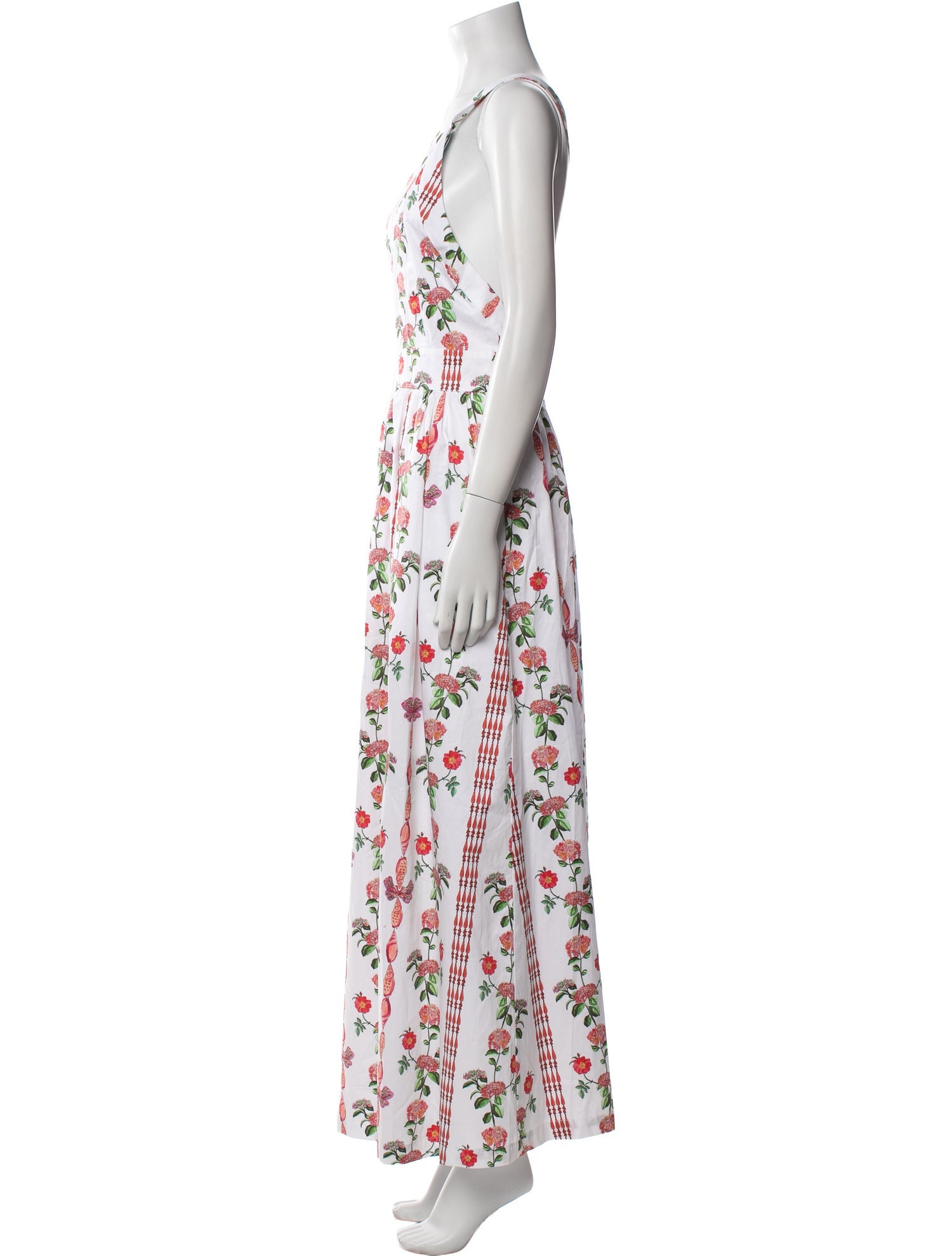 Hill House Home Floral Print Long Dress w/ Tags
