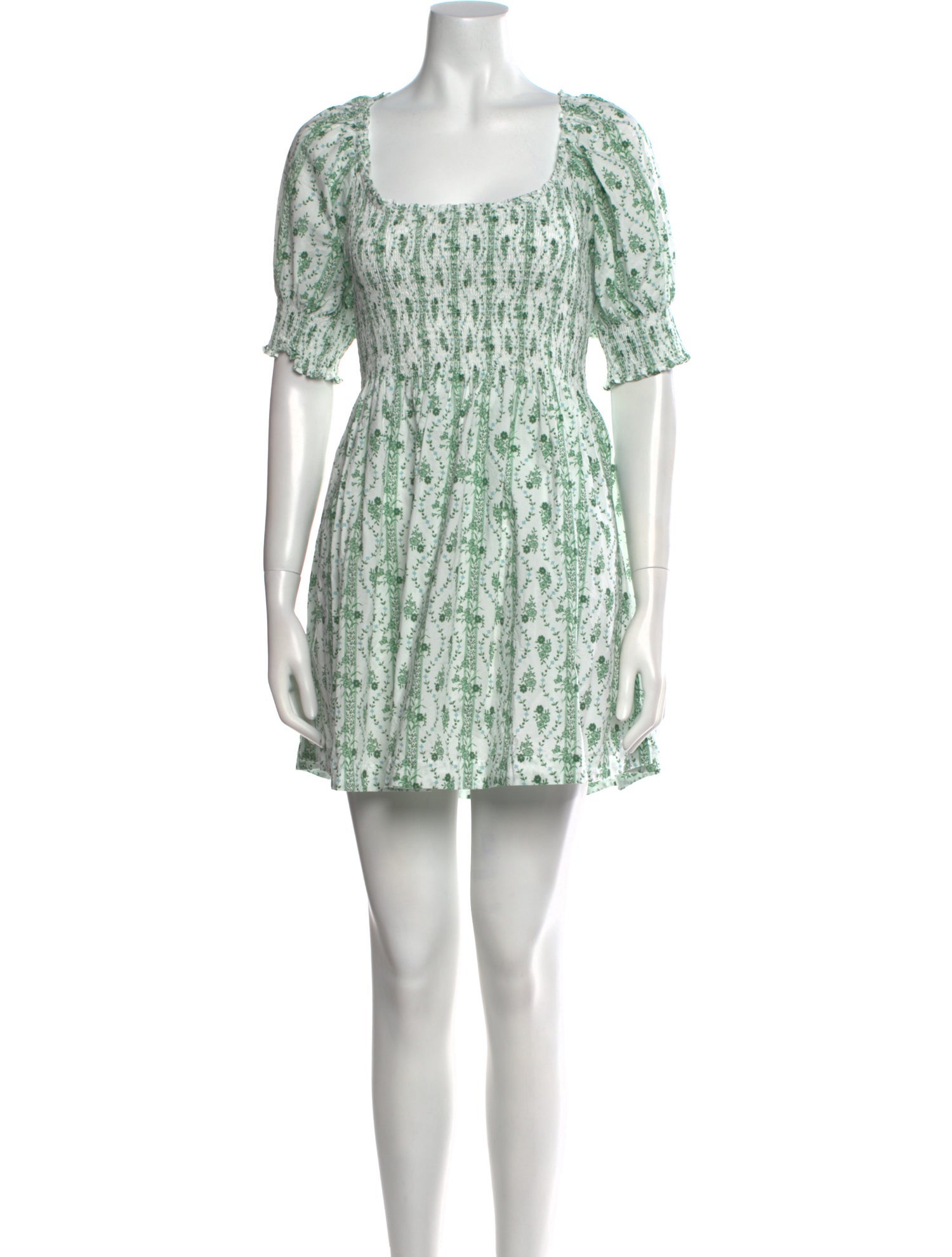 Hill House Home Floral Print Mini Dress