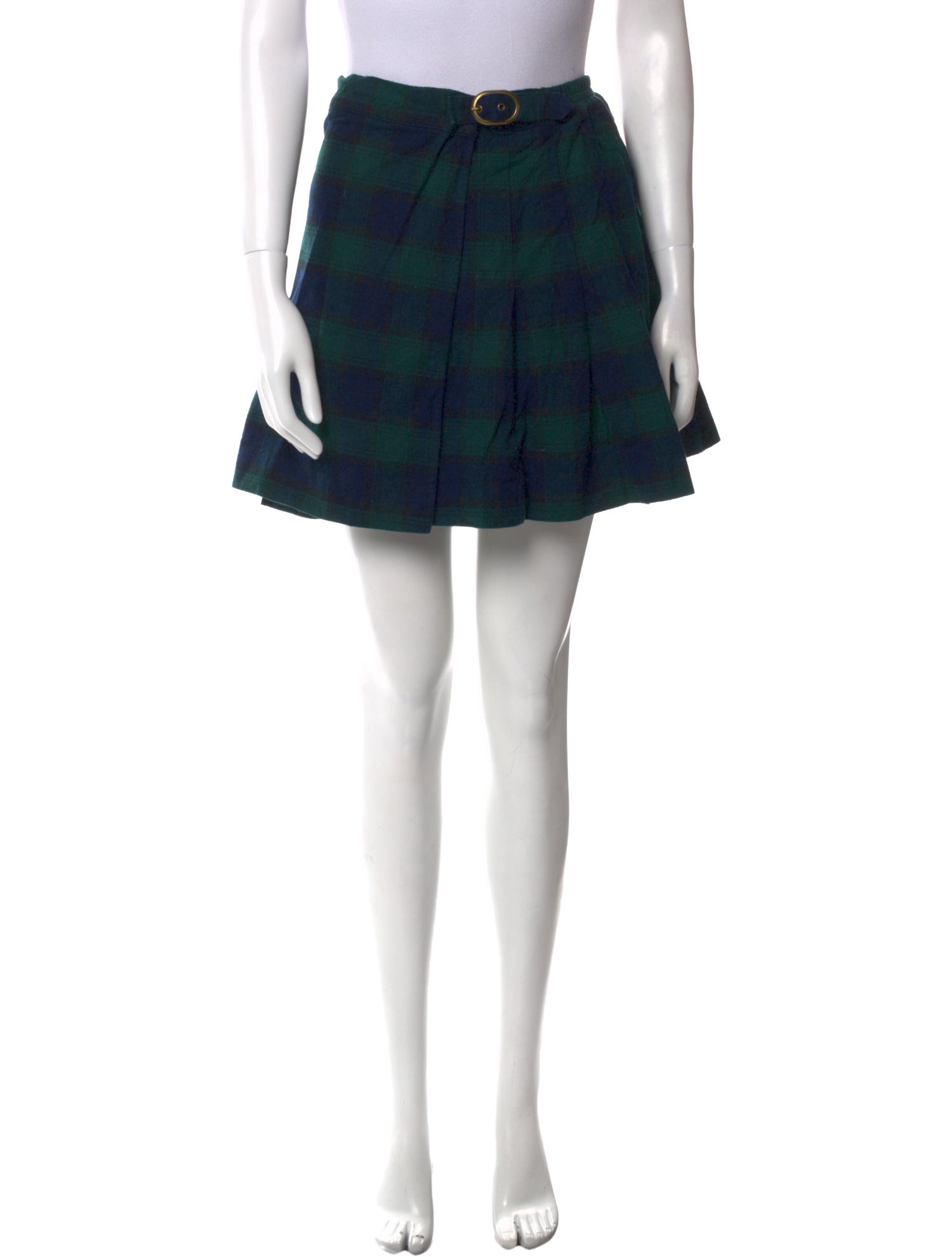 Hill House Home Plaid Print Mini Skirt
