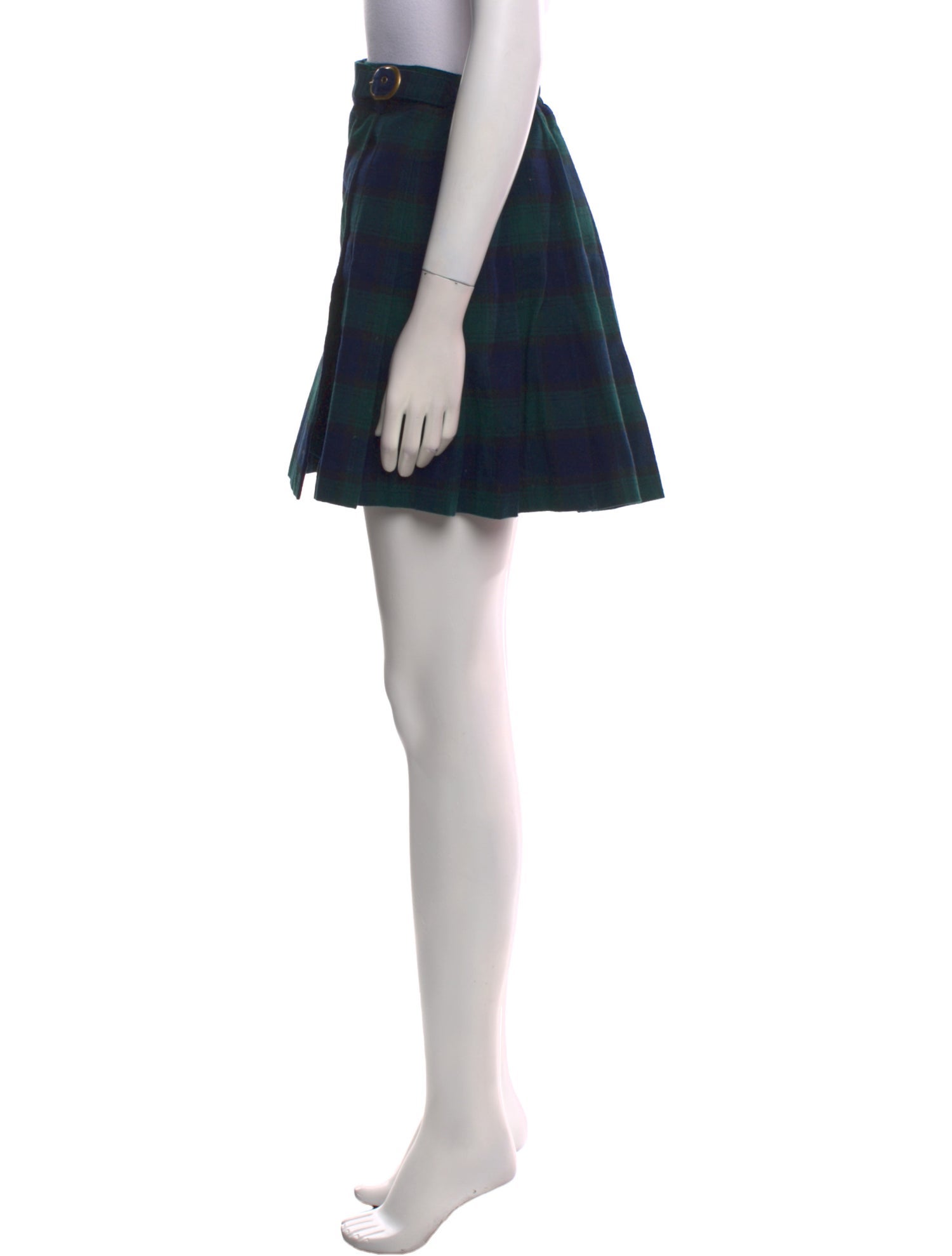 Hill House Home Plaid Print Mini Skirt