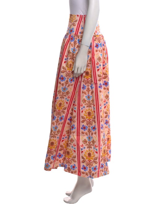 Hill House Home Floral Print Midi Length Skirt