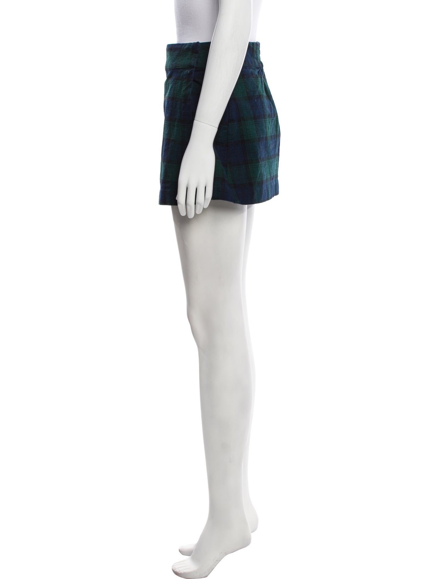 Hill House Home Plaid Print Mini Skirt