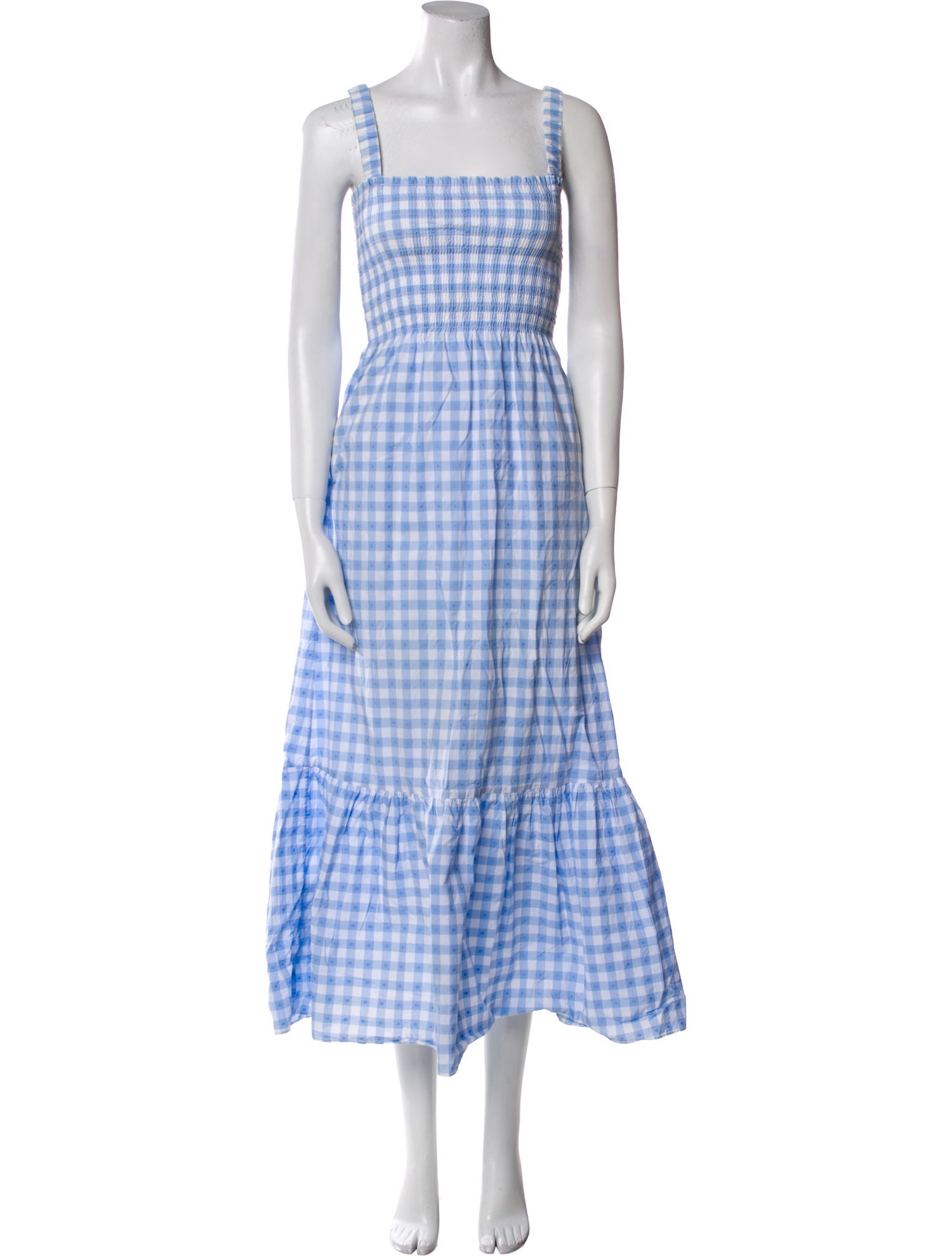 Hill House Home Plaid Print Long Dress