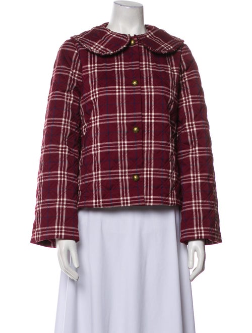 Hill House Home Plaid Print Jacket