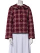Hill House Home Plaid Print Jacket