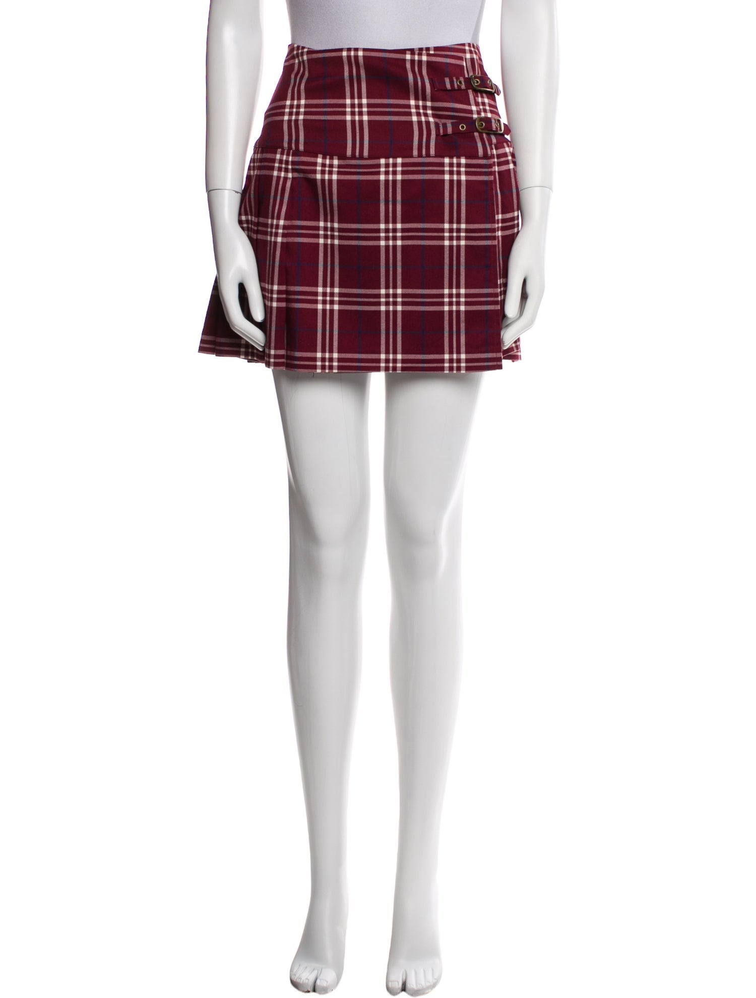 Hill House Home Plaid Print Long Skirt