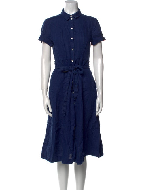 Hill House Home Linen Midi Length Dress